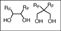highly fluorinated diols